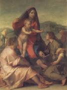 Andrea del Sarto The Madonna of the Stair (san05) china oil painting artist